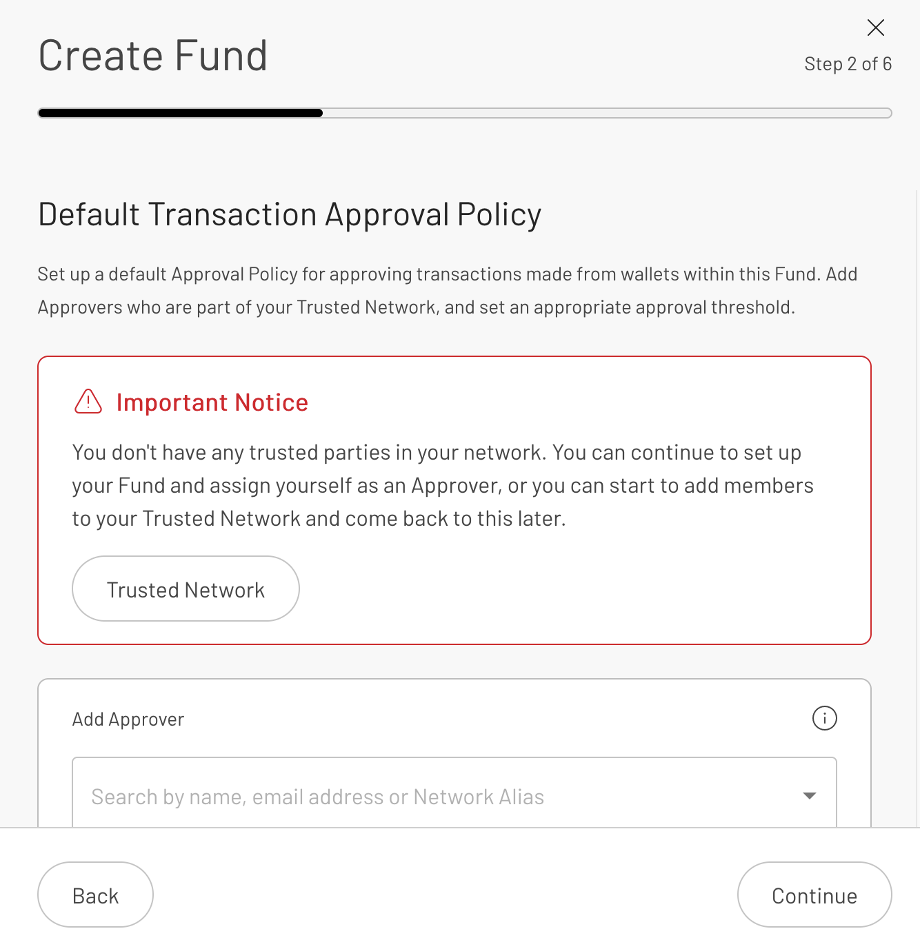 create approval policy